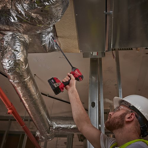 Set 4 Portabit Magnetici Per Avvitatore - Lunghezze 60mm/100mm/150mm/300mm, Con 10 Teste A Sgancio Rapido - copertina