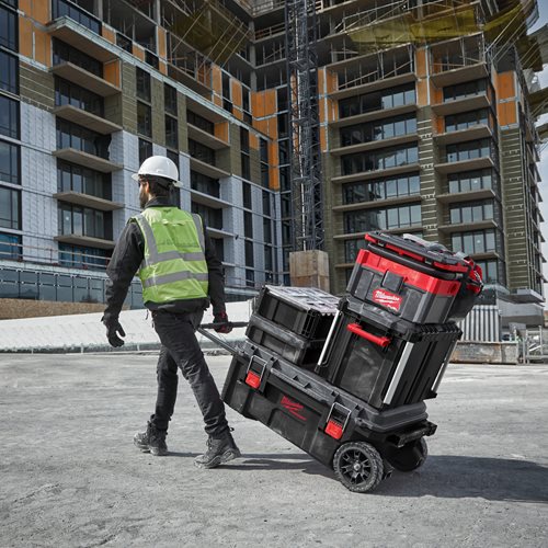 Aluminium gereedschapskist voor Vlemmix machinetransporter - Jagers Aanhangwagens