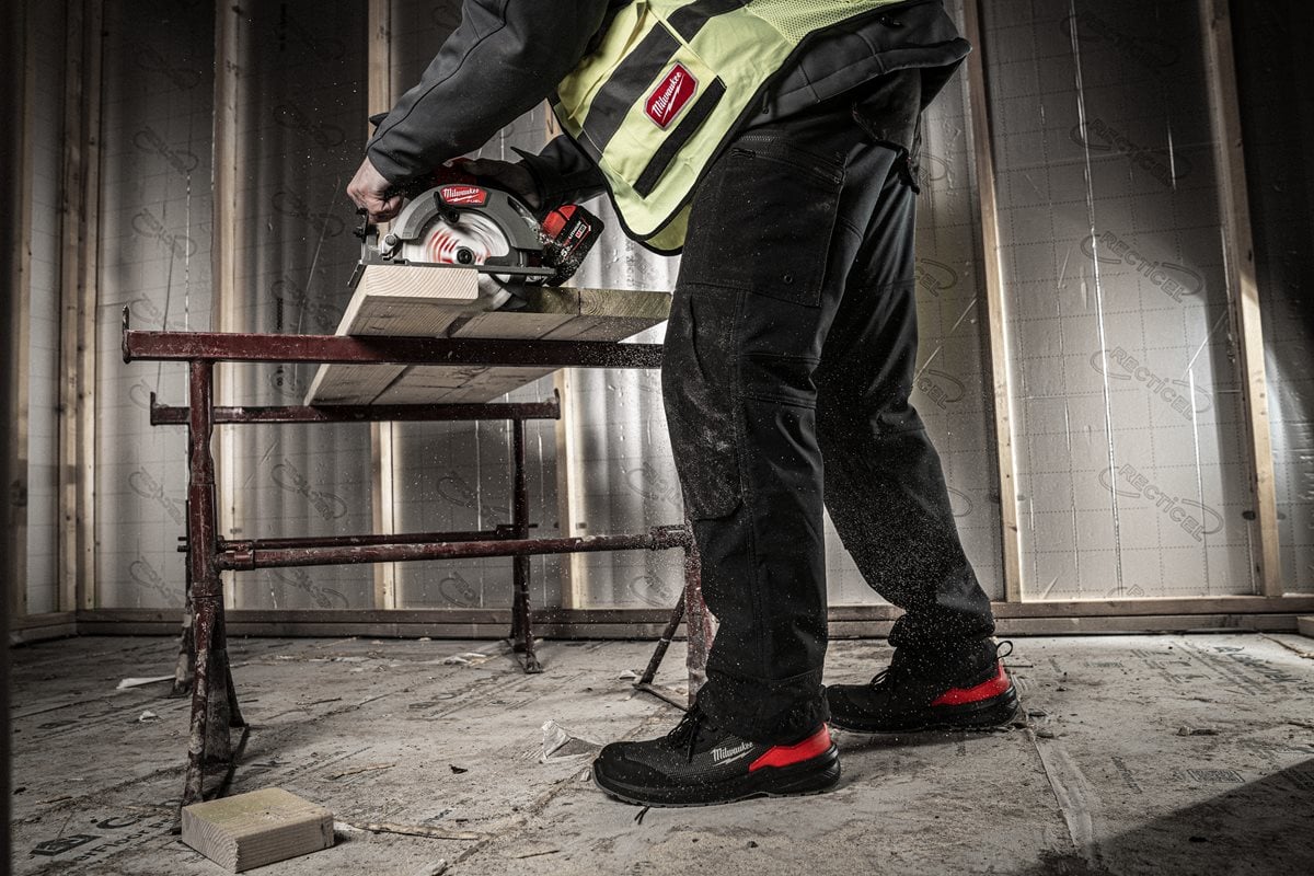 flextred zaščitni škornji črni ESD FO SR Milwaukee