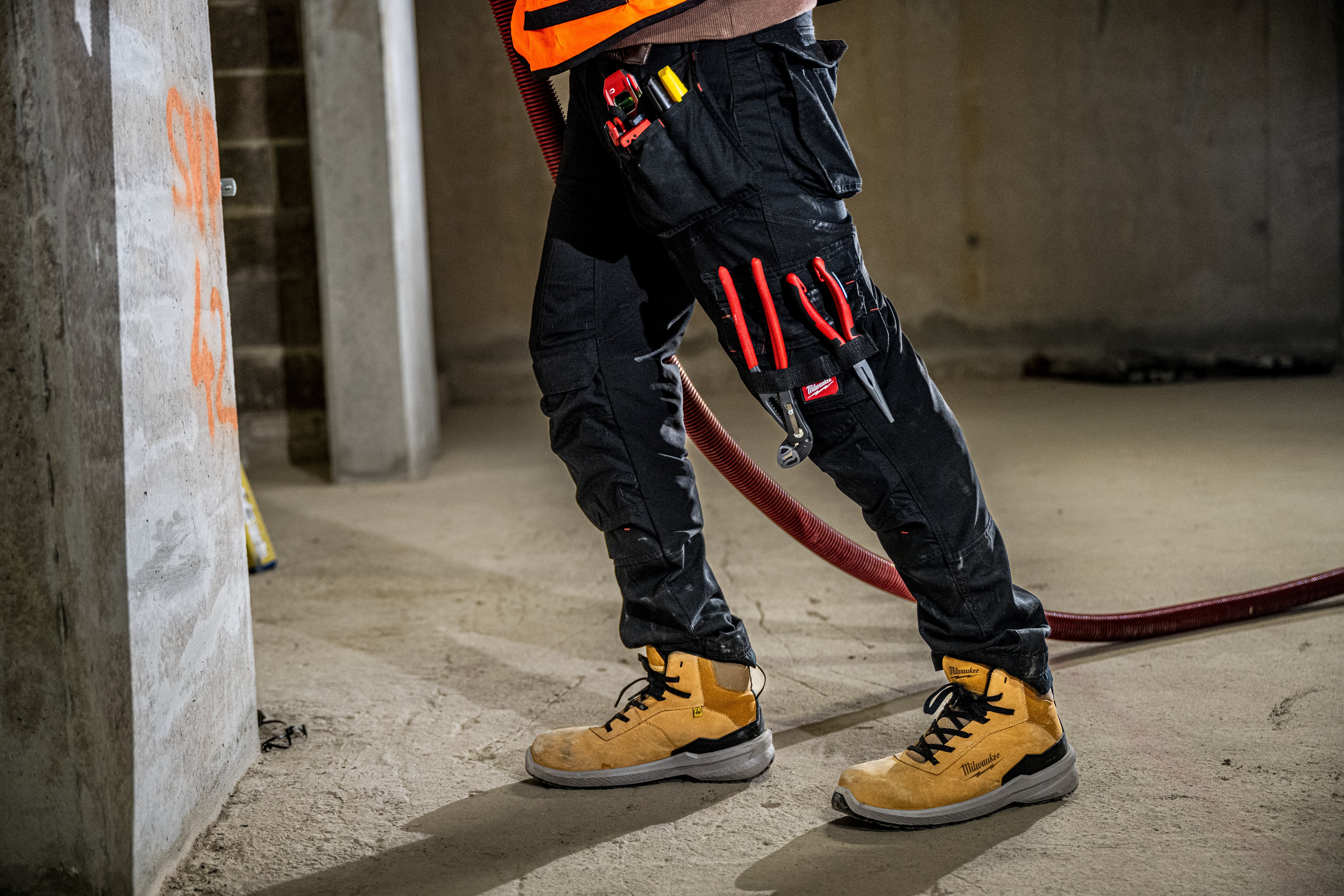 WORKSKIN™ Pantalon de couche de base - Noir M WORKSKIN™ Pantalon de couche de base - Noir M