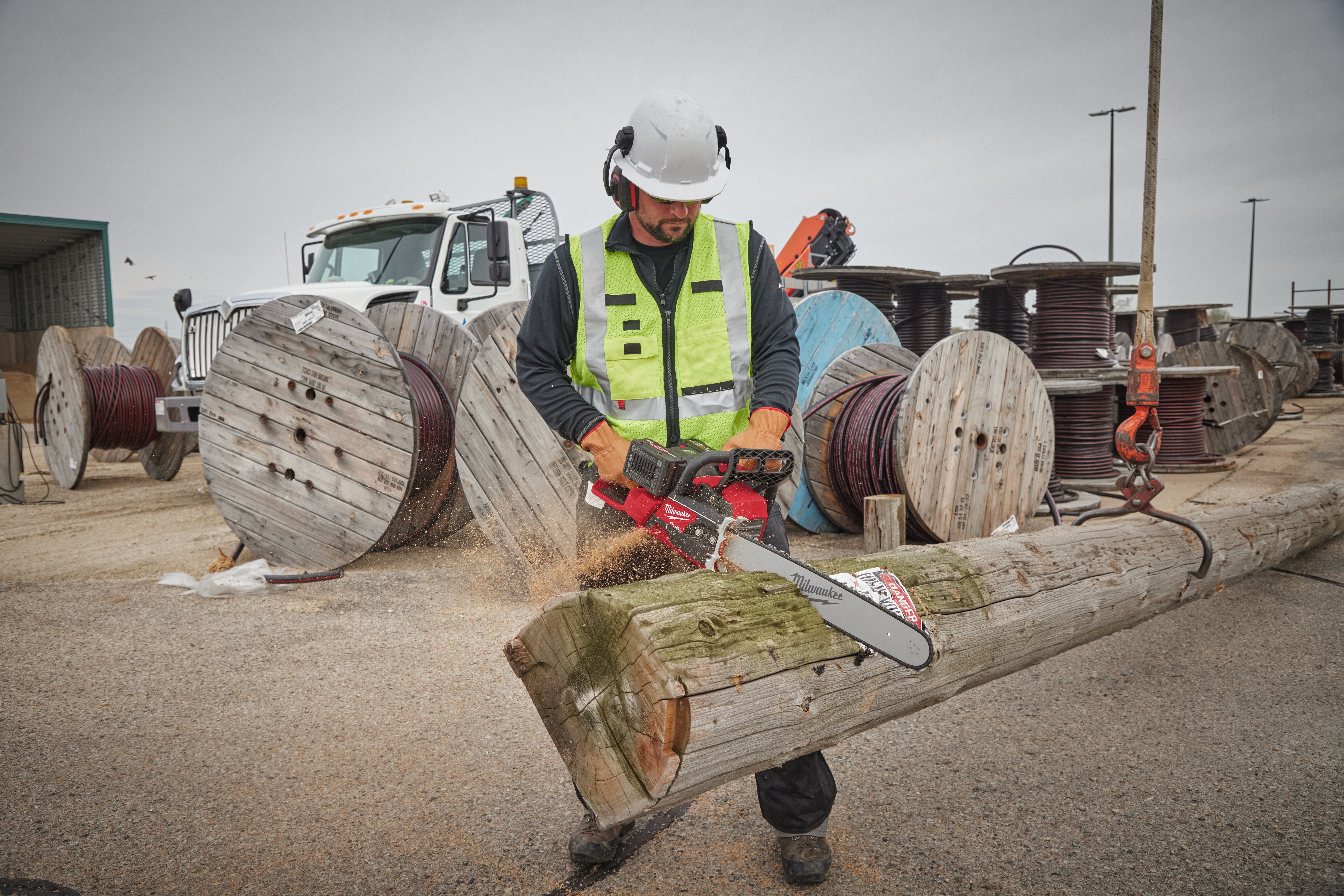 Lotto Di 10 Lame Per Motosega 44-7/8" X 10/14 VP Taglio Profondo