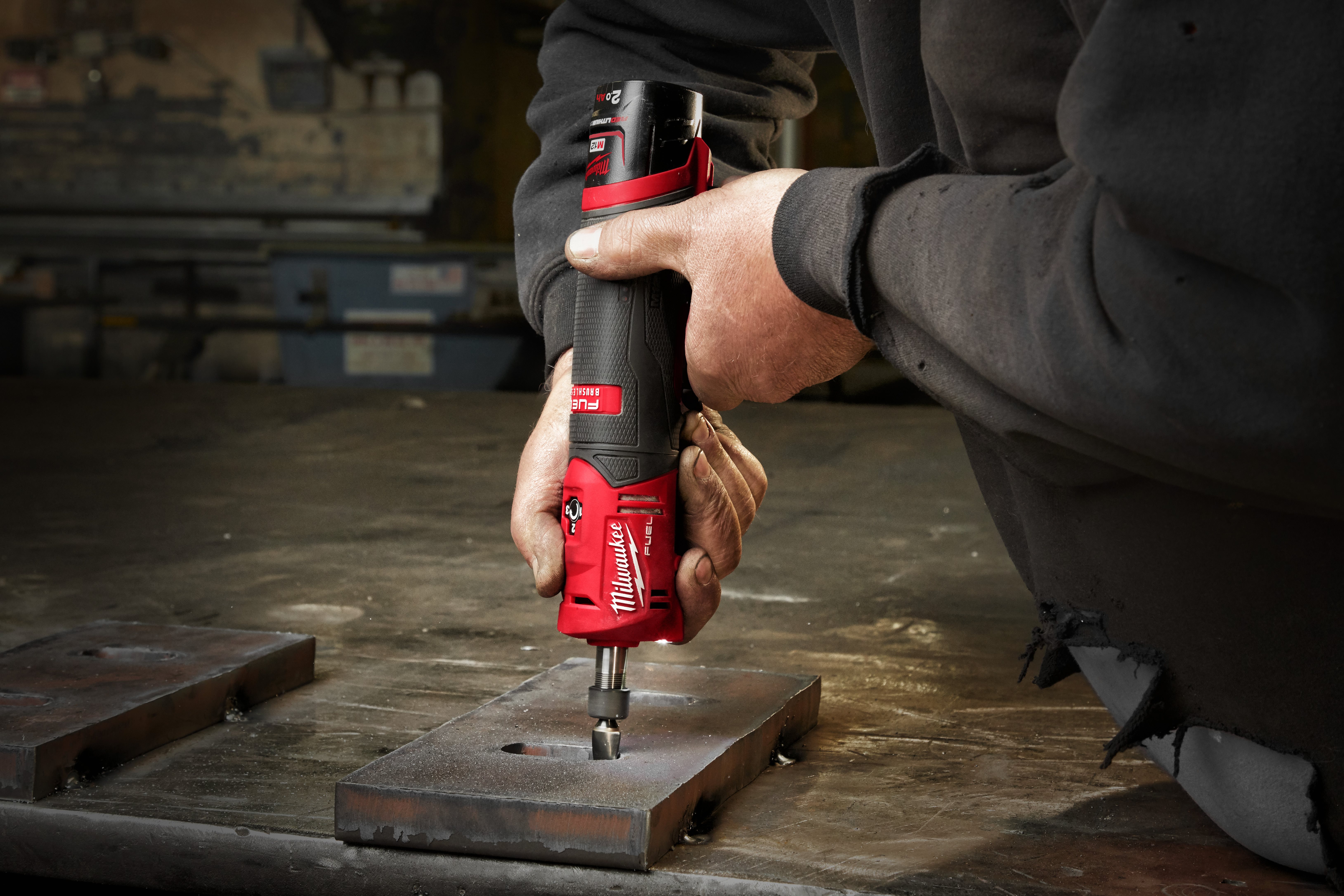 M12 FUEL Straight Die Grinder Cordless Straight Grinders Milwaukee Tool UK