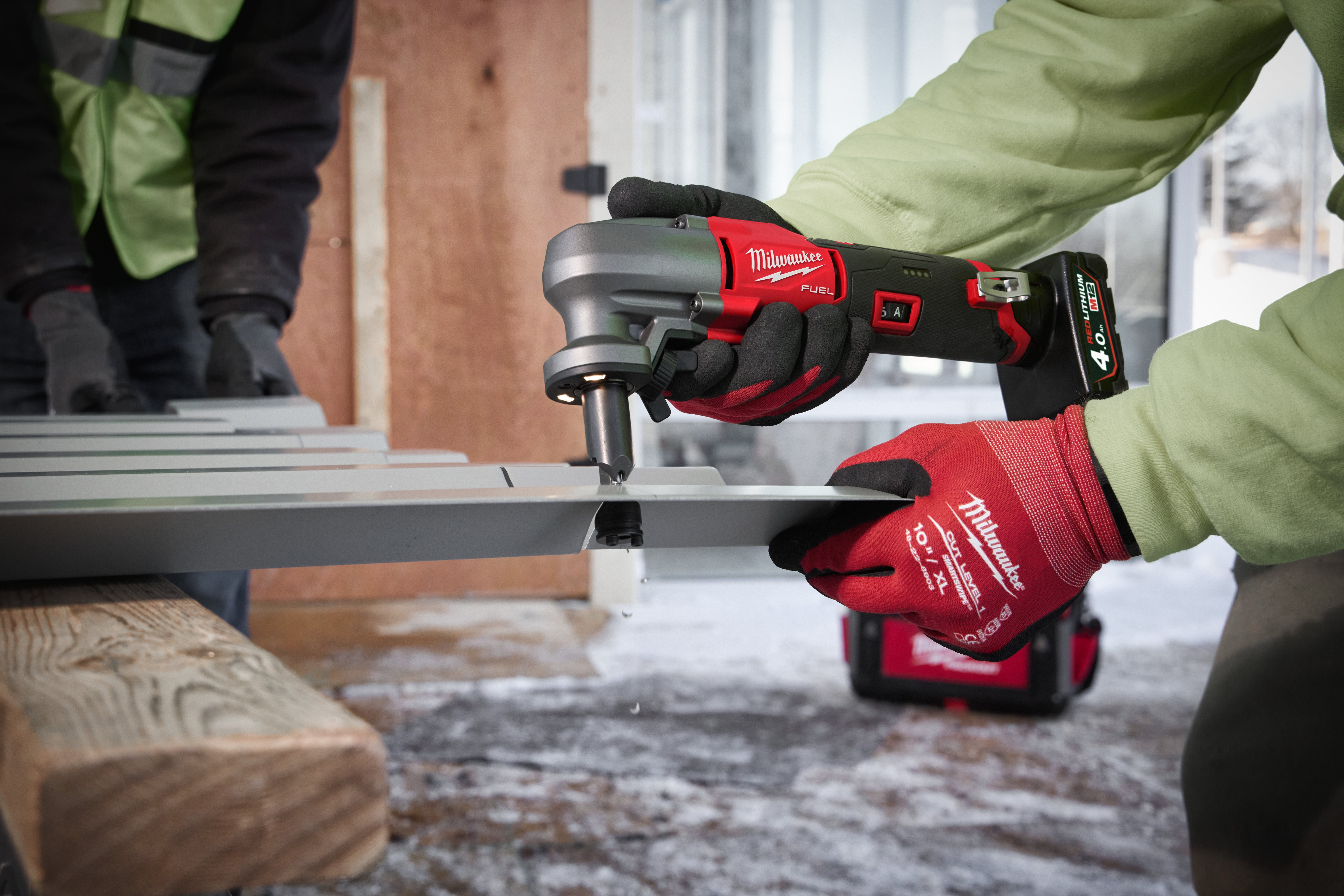 Milwaukee sheet metal nibbler discount