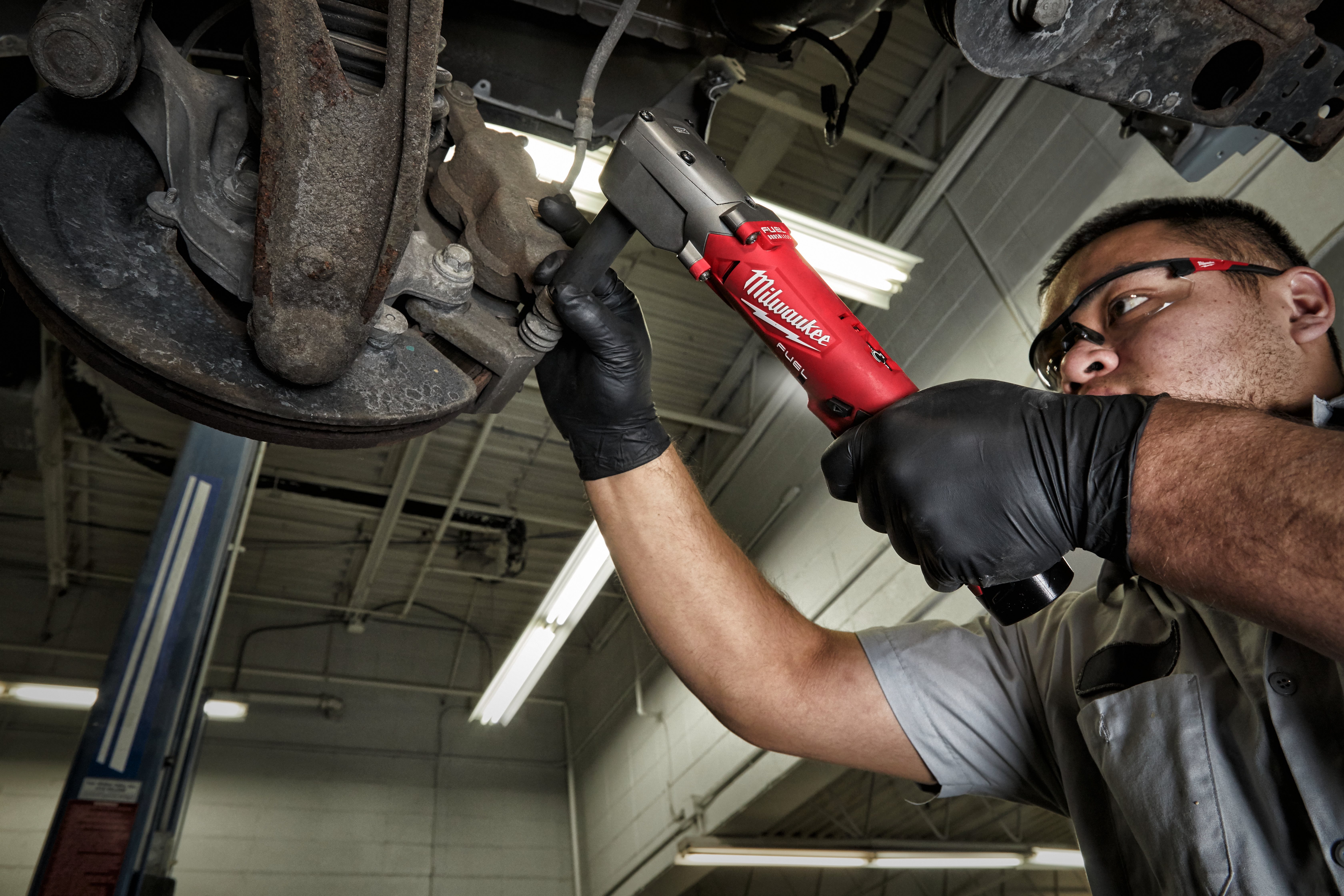 M12 FUEL™ ⅜″ Right Angle Impact Wrench With Friction Ring 