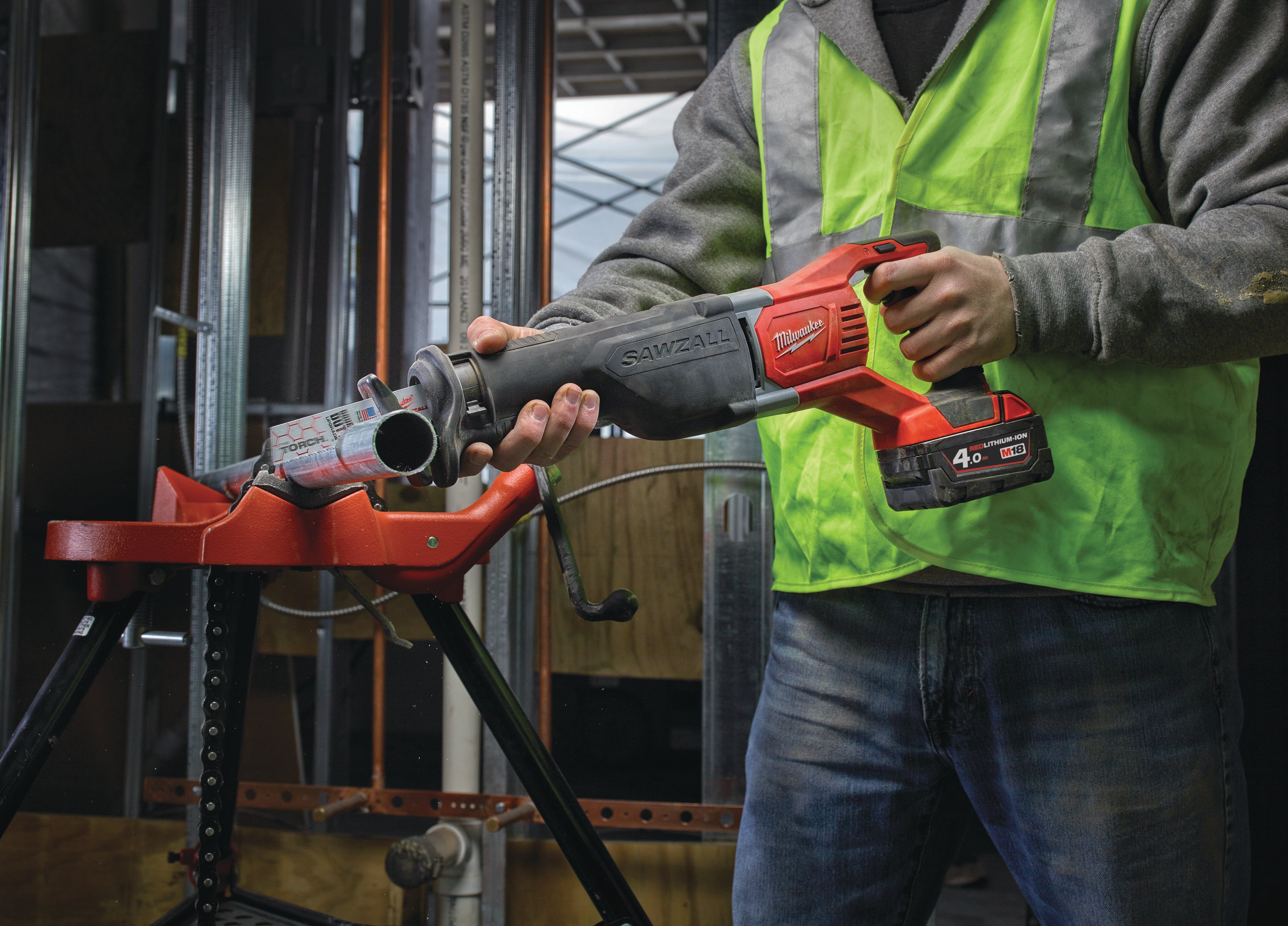 Milwaukee battery operated sawzall discount