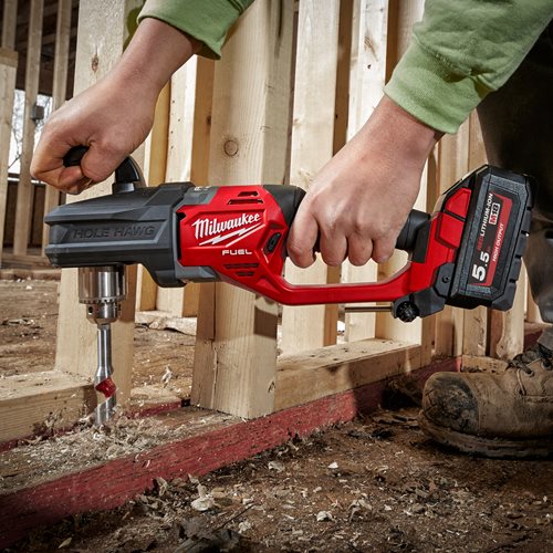 Milwaukee M18 FUEL right angle drill use cases