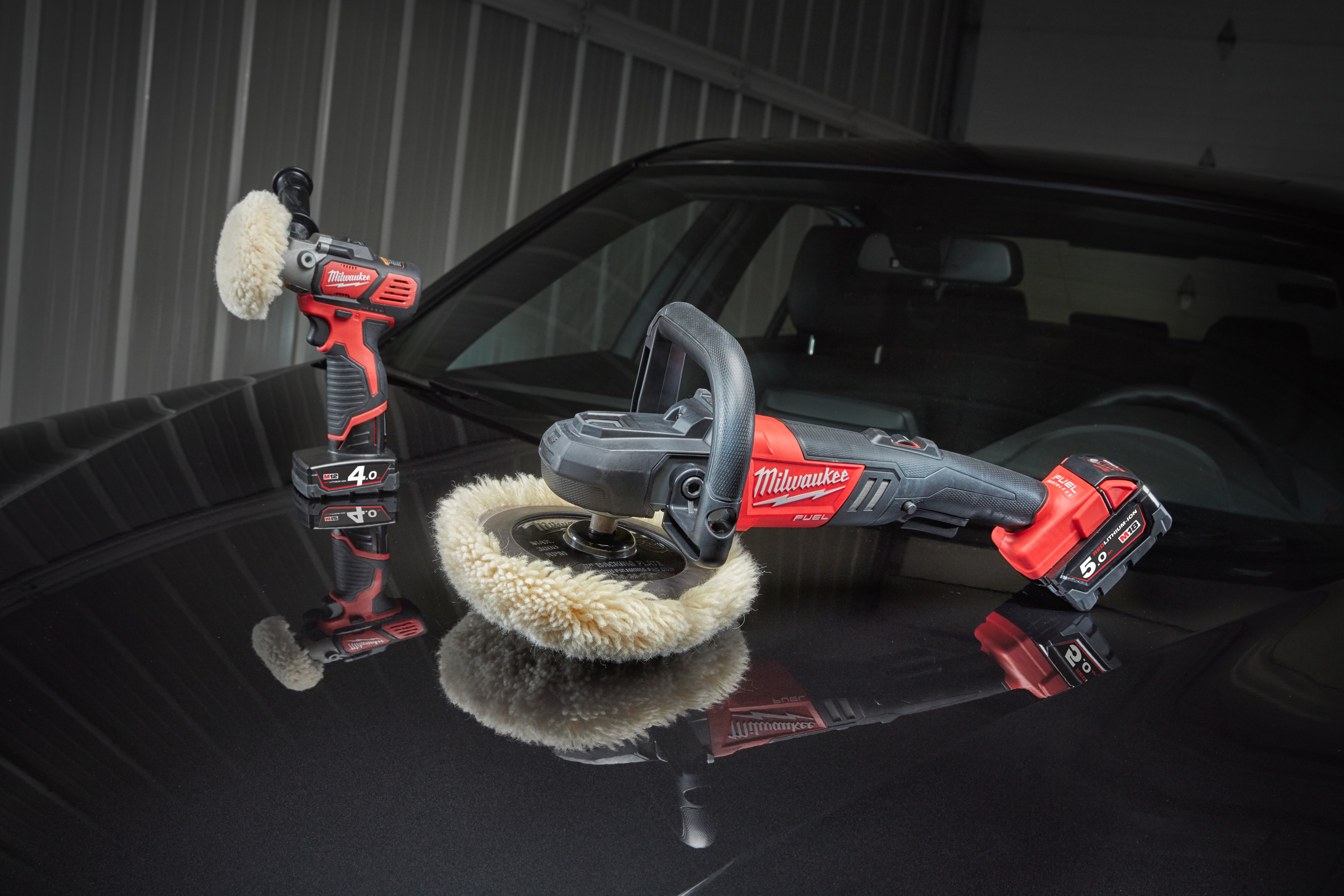 Variable Speed Polisher Kit Milwaukee M18 Buffer Polisher
