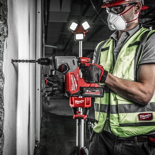 Milwaukee M18 ONEFHPX DEL-552C | SDS-Plus Boorhamer Met Stofafzuiging Set 2x 5 0ah Accu 4933478498 Milwaukee M18 ONEFHPX DEL-552C | SDS-Plus Boorhamer Met Stofafzuiging Set 2x 5 0ah Accu 4933478498