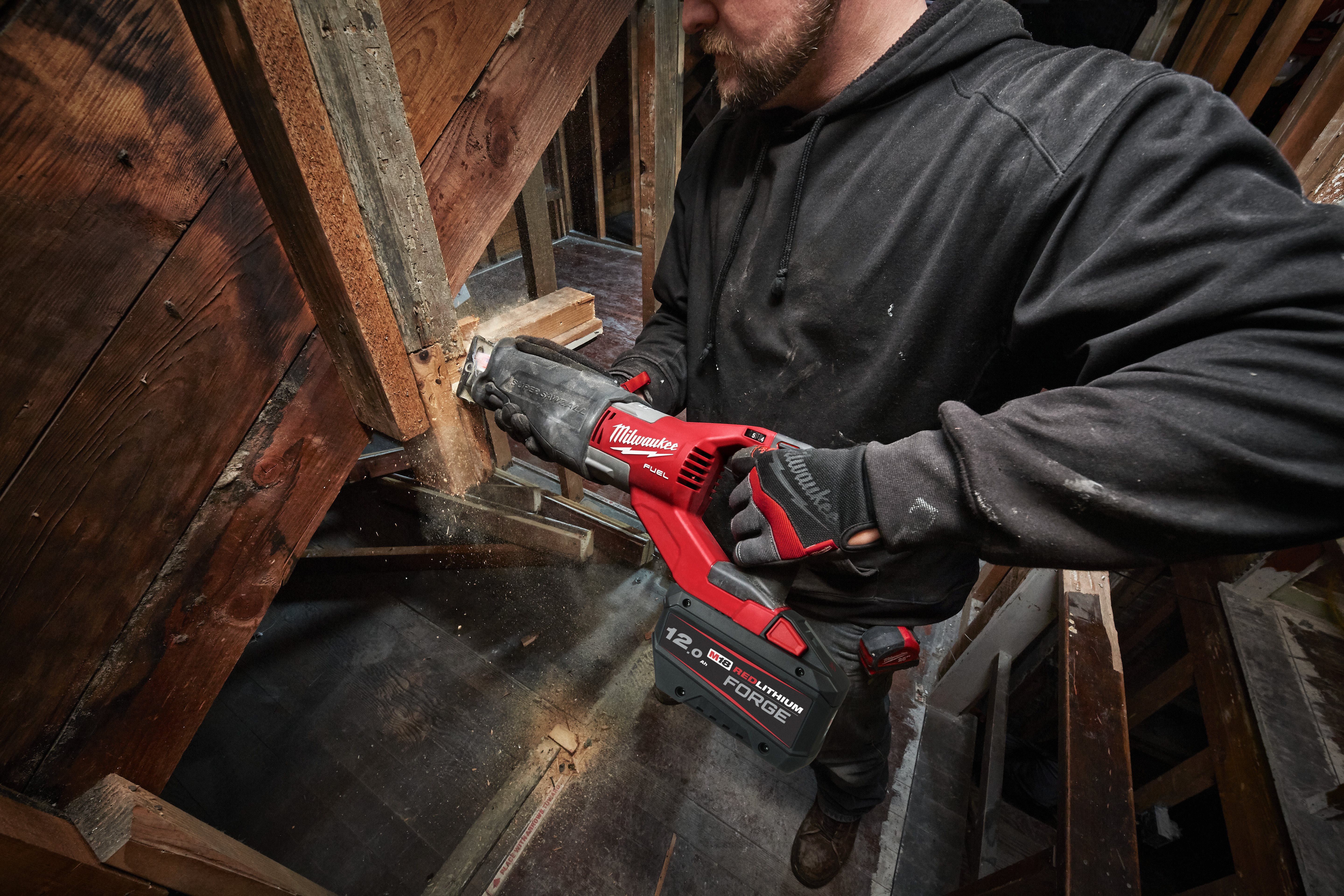 M18 FUEL Super SAWZALL Cordless Reciprocating Saws Milwaukee Tool UK