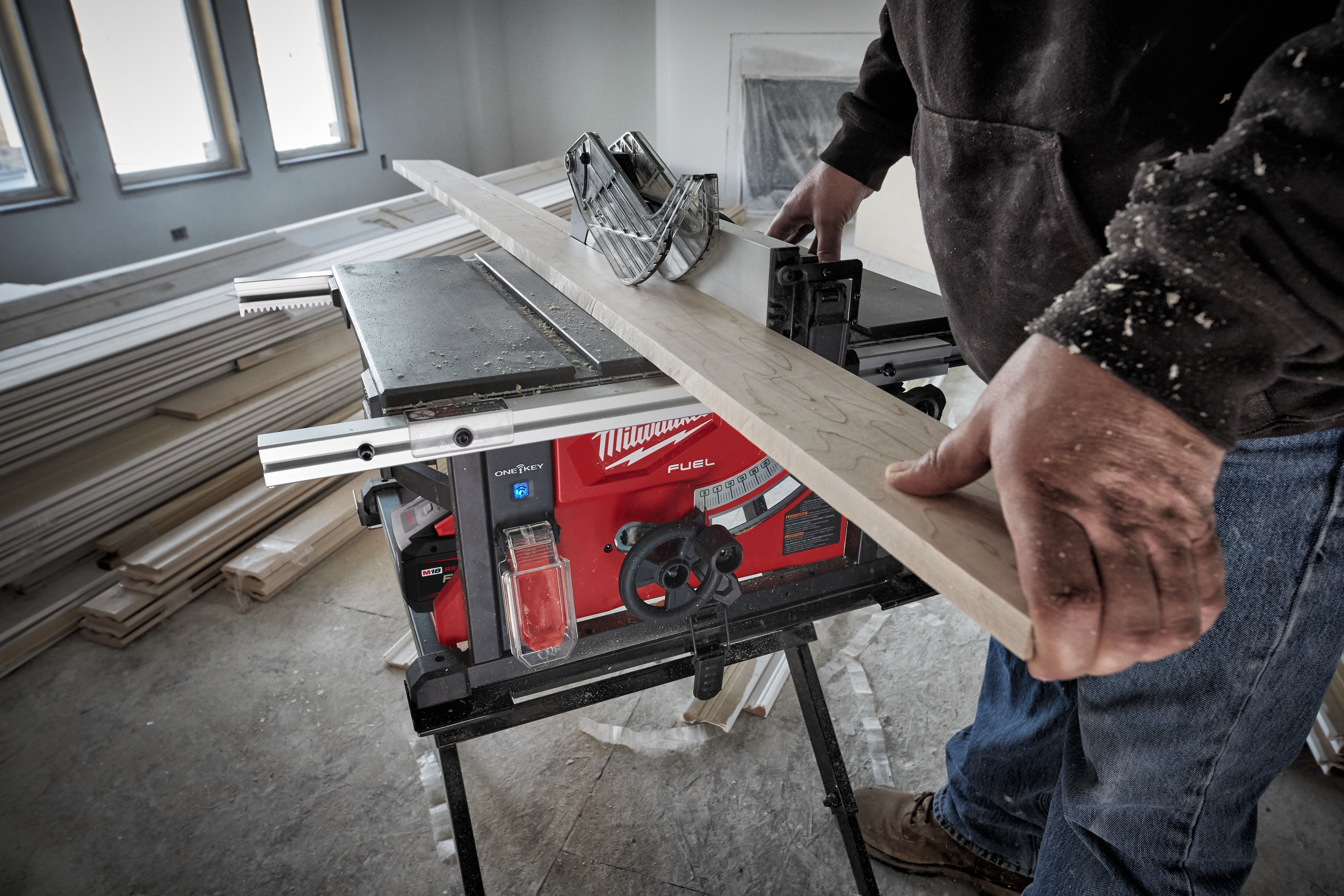 Table Saw FUEL (Tool Only) Cordless Powerhouse For Pros, 8-1/4