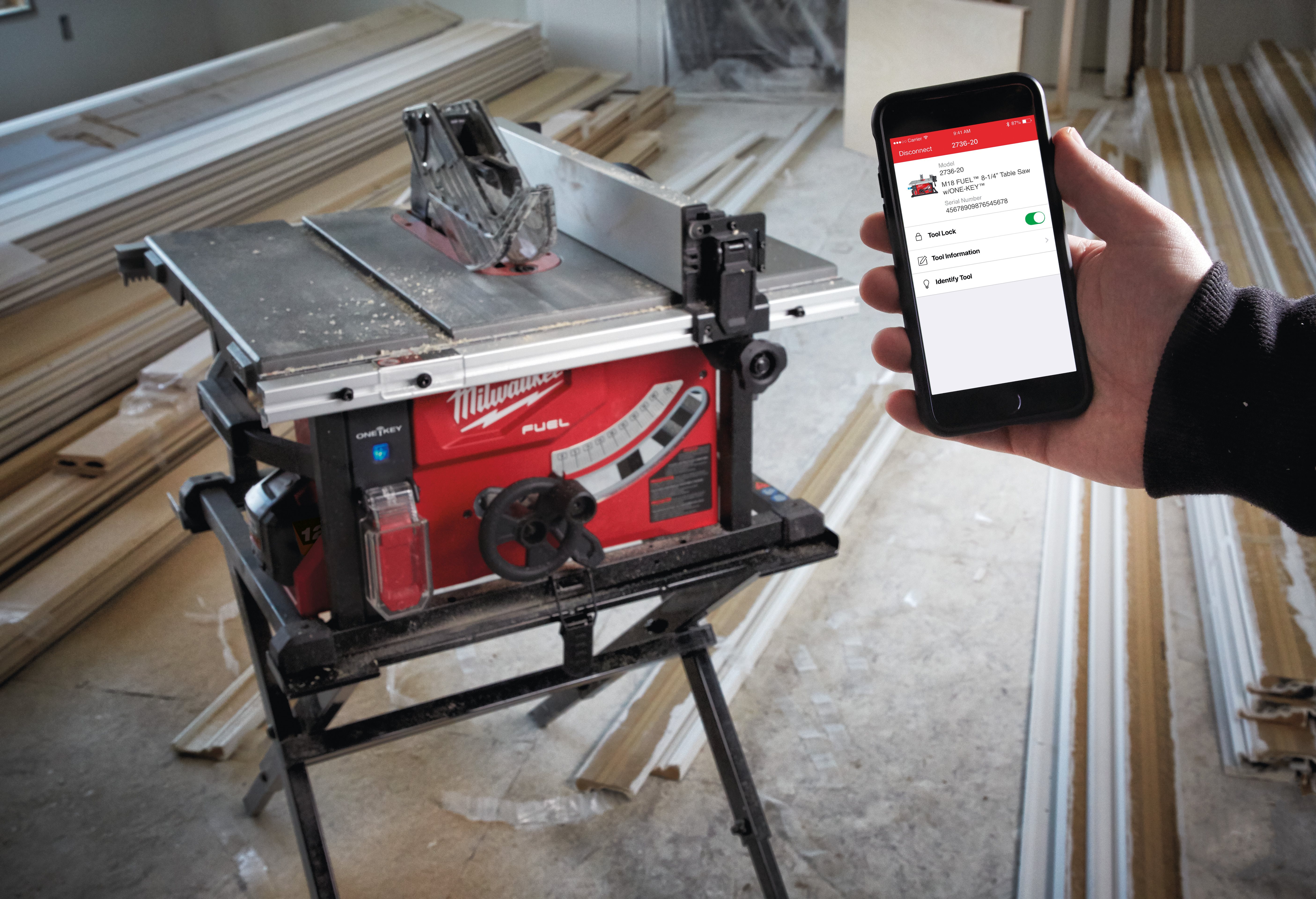 M18 FUEL ONE KEY Table Saw Table Saws Milwaukee Tool UK