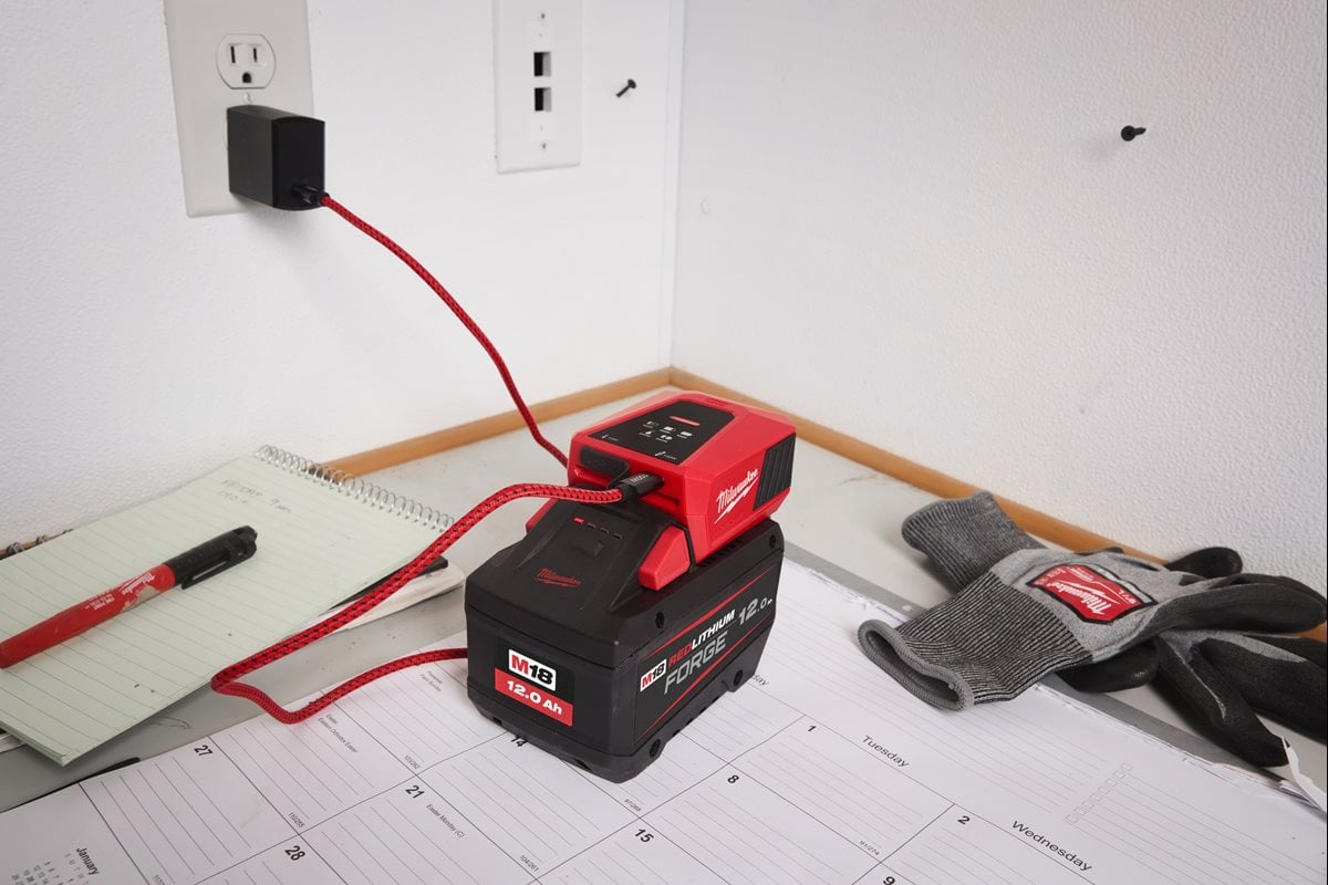 Milwaukee M18 TC pri delu