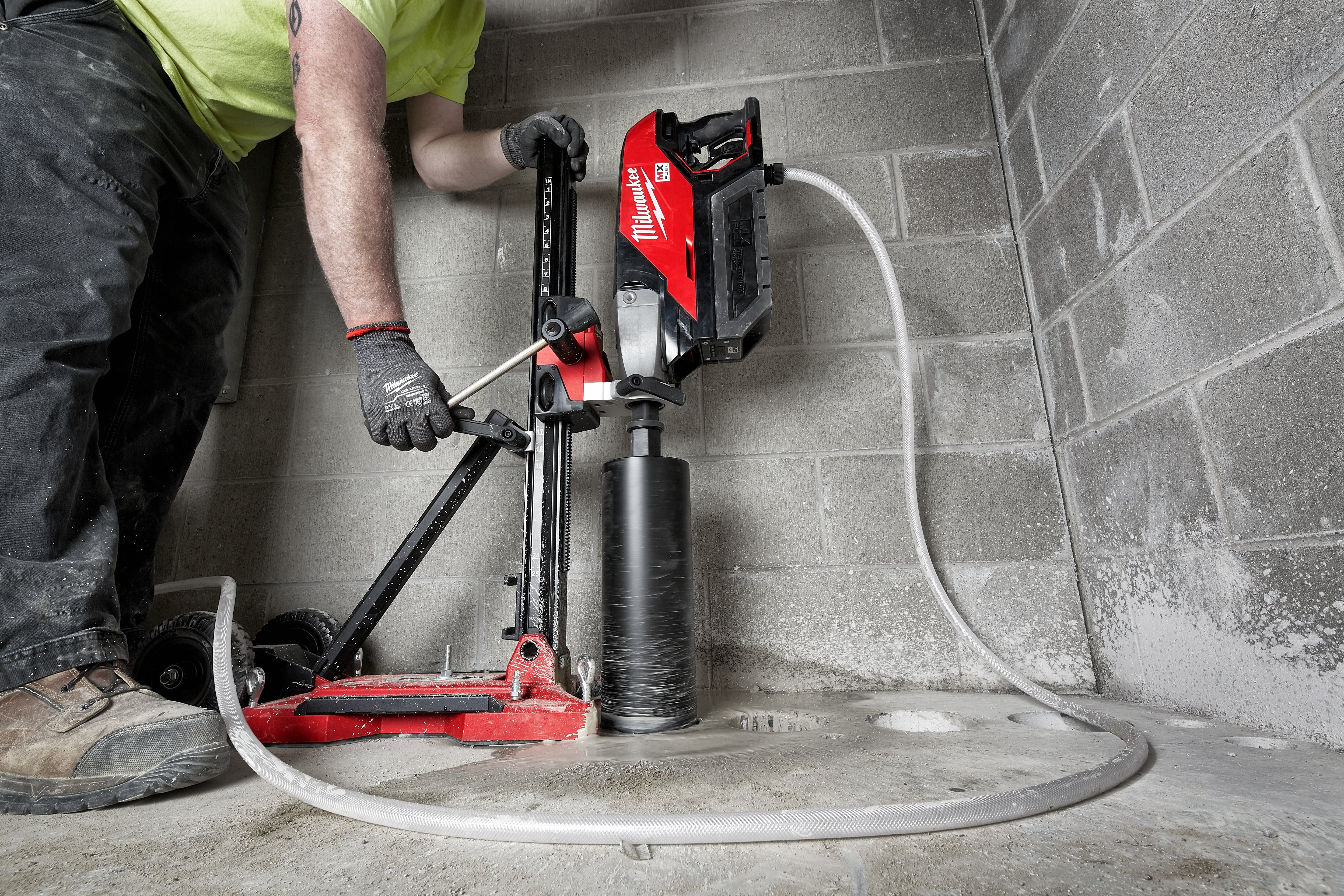 MX FUEL 150 Mm Diamond Core Drill Diamond Drilling Milwaukee Tool UK
