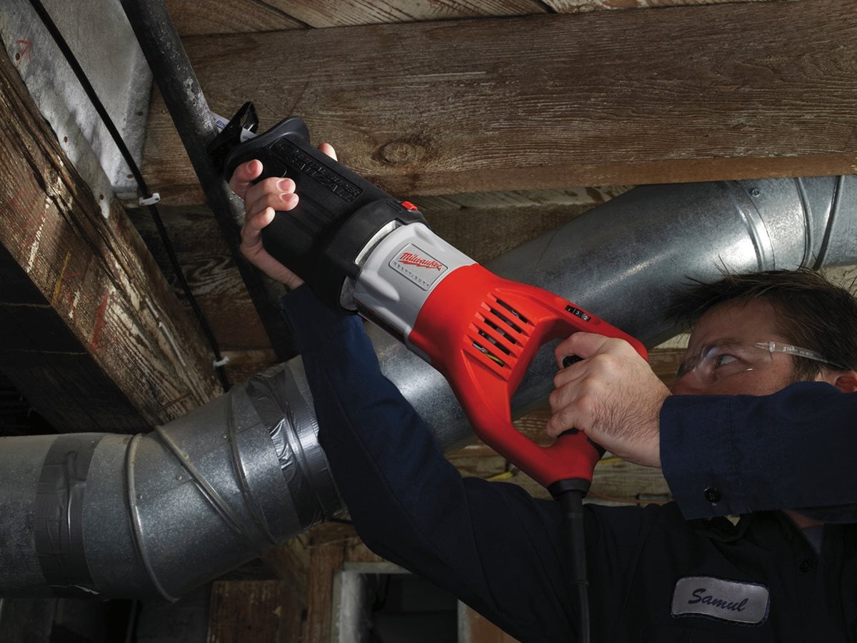Milwaukee SSPE 1300 SX pri delu